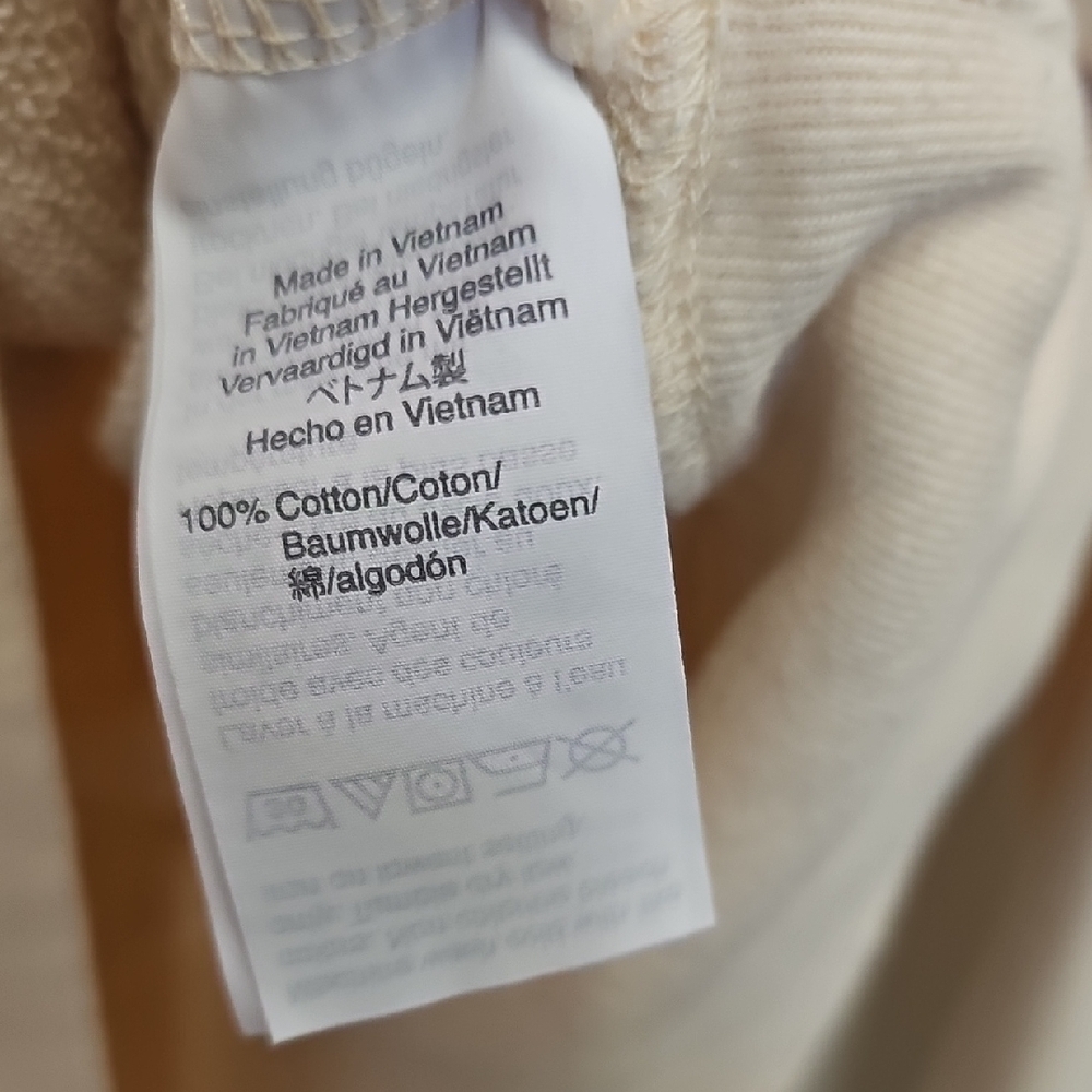 Madewell, Warm, Winter, Yoga, Workout, Spring, Sweatshirt, Sleep, Spring, Cream - Picture 5 of 6